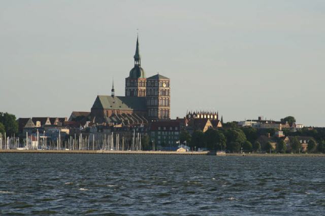 Blick auf Stralsund
