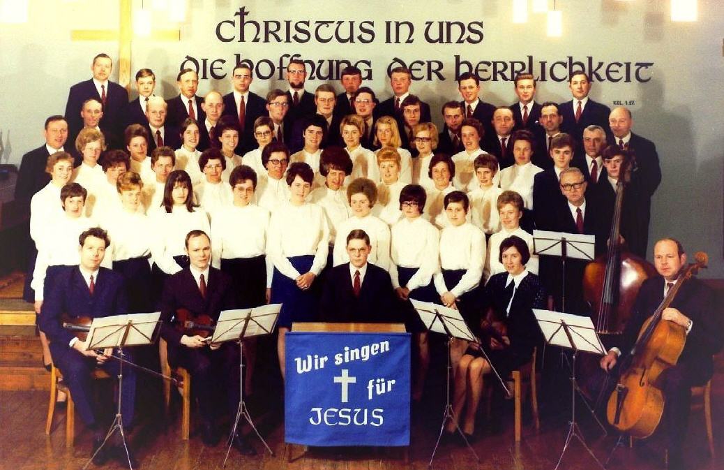Der "Wir singen für Jesus" - Chor