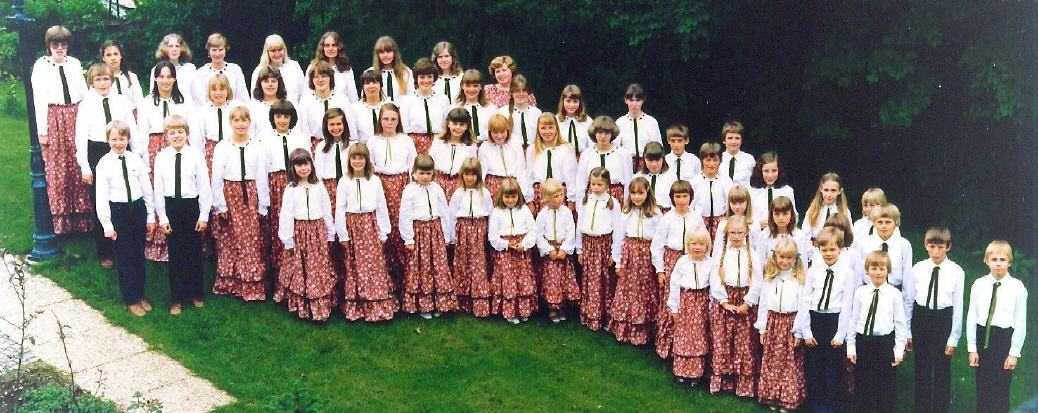 Der Kinderchor "Wir singen für Jesus"